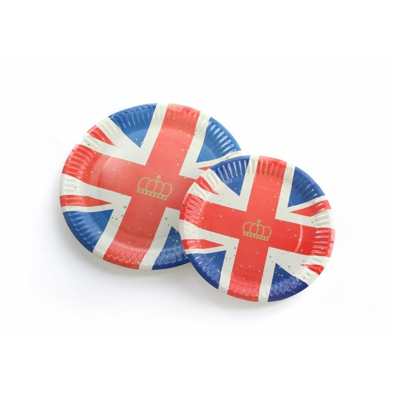 Sparkles Partyware Union Jack Plate - Pack of 10 9"