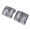 csslyzl Clear Lens White LED Side Mirror Marker Lights Compatible