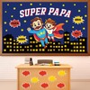 Happy Father's Day Bulletin Board Set Super Dad Cutouts Classroom