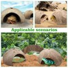 QUOZUO Crested Gecko Tank Accessories, Reptile Climbing Vines Hanging Plants