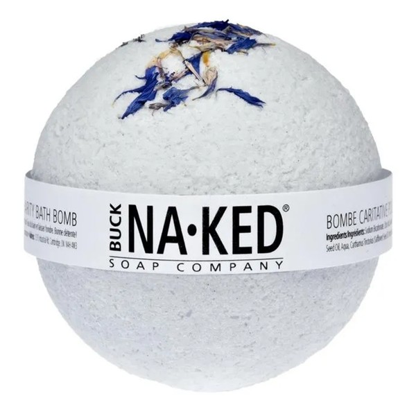 Buck Naked Soap Bath Bomb Indigo 150g
