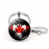 10Packs Canada Canadian Souvenir Keychain - Canada Maple Leafs Women