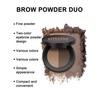 Jutqut Eyebrow Powder Kit, 2-color Long Lasting Waterproof Eye Brow