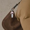 AstraGlam Y2K Cute Cat Keyring Set, Fluffy Cat Pendant with