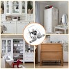 Pack of 10 Double Roller Catch Cabinet Locks, Furniture Catches,