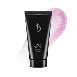 K Professional Acrylic Gel - Poly Nail Gel - 30 ml - Polygel Nail - Builder Gel Acrylic Gel for Nails UV LED - Builder Gel Easy Duo Sparkle Mood 15