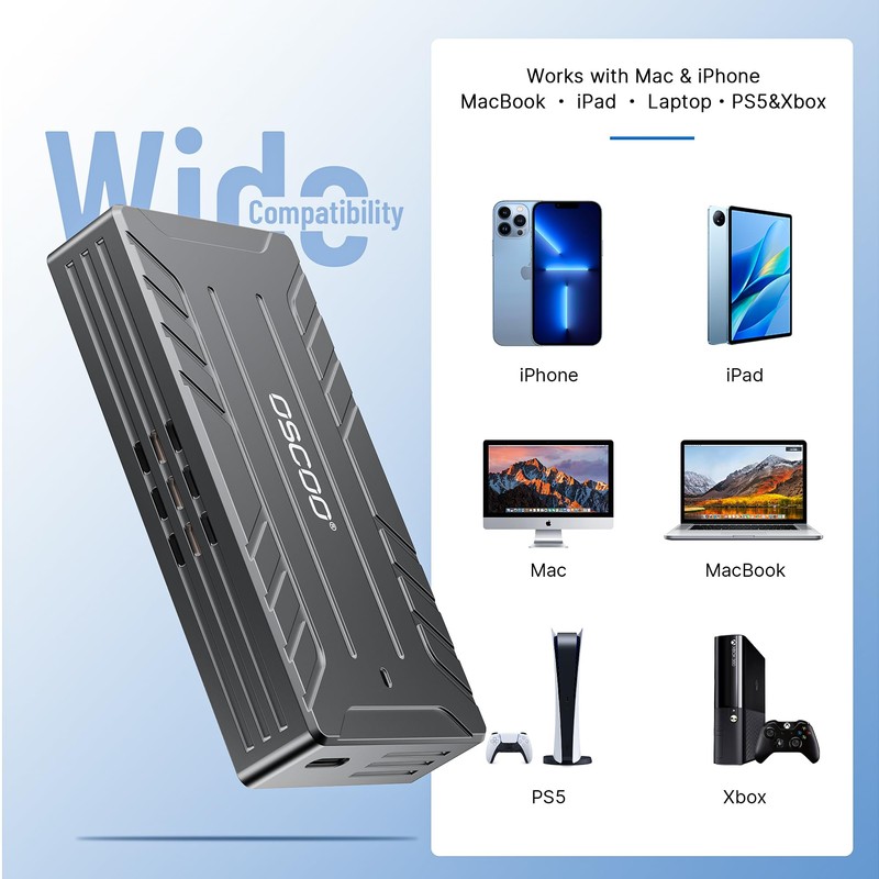 40Gbps USB4 NVMe M.2 Enclosure with Active Cooling & Silent