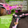 PUPTECK Escape Proof Dog Harness with Padded Handle, No Pull