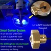 Kingshowstar Standard 1/2in NPT Boat Drain Plug Light IP68 Waterproof