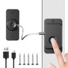 Fridge Lock with Fingerprint, Cabinet Lock Baby, USB Charging, No