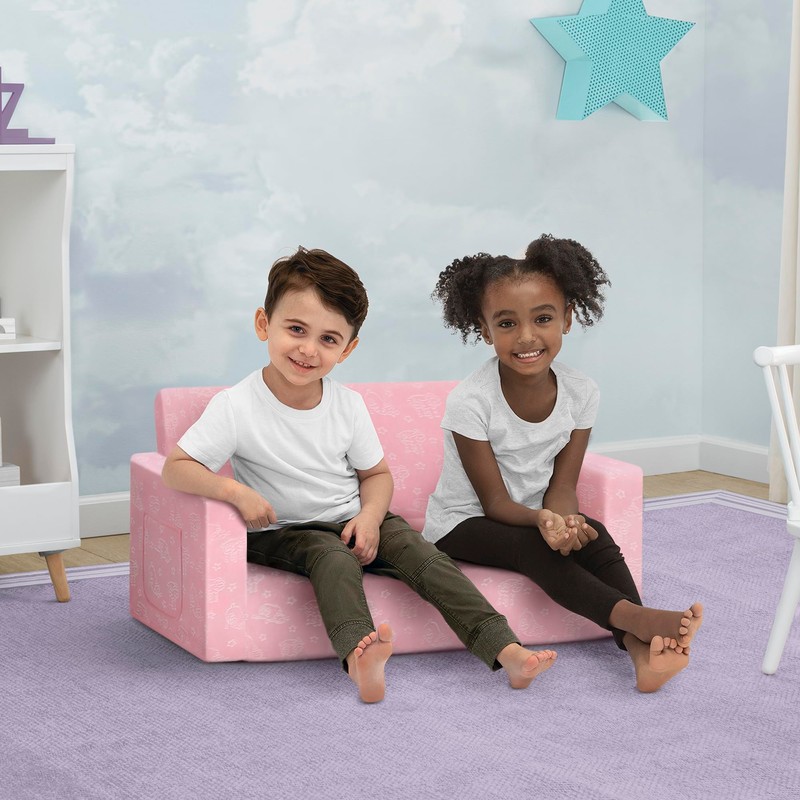 Delta Children Serta Perfect Sleeper Extra Wide Convertible Sofa to