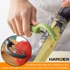 HAMOER Vegetable Peeler, Comfortable Handle, Dishwasher Safe, Potato Peelers for