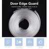 Car Door Edge Guards, 32ft Clear Chrome Universal U Shape