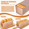 2Pack Loaf Pans with Lids – 2.2 LB & 1