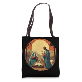 True Story Christmas Nativity Jesus Christian Men Women Kids Tote Bag