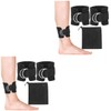 Sosoport 2sets Ankle Straps for Working Out Adjustable Gym Training