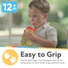 Nuby No-Spill Soft Straw Easy Grip Sippy Cup for Girls