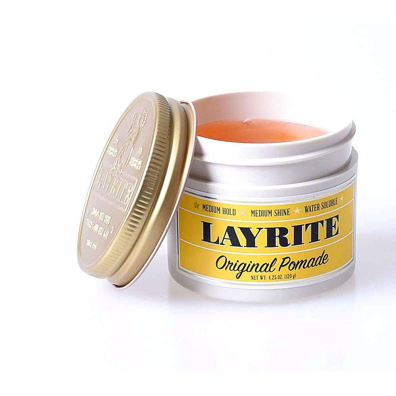 Layrite Original Pomade Water-Based Pomade Original Hold 4.25 OZ (120