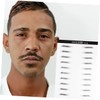 FRCOLOR 2sheets Eyebrow Stickers for Men of Hair-like Simulation Eyebrow