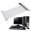 PCIE 4.0 X16 Riser Cable High Speed Flexible Double Sided