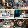 12X & 30X Magnifying Glass with Light, Ultra Long 3