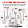 Chef Craft Premium Silicone Kitchen Tool and Utensil Set, 9