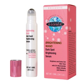 Clear Essence Exclusive Dark Spot Brightening Serum Wand with Rollerball Design - 0.34 Oz | Used for Acne Treatment, Eliminating Dark Spots & Flawless Complexion