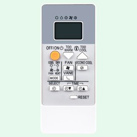 VINABTY RH18A Replacement Remote Control fit for Mitsubishi Electric Air Conditioner RH-18A Remote Controller MSZ-HR25VF MSZ-HR35VF MSZ-HR42VF MSZ-HR50VF