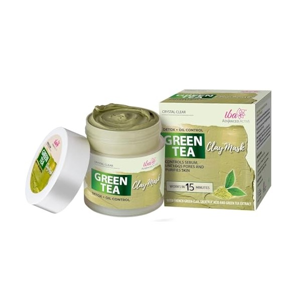 Activs Crystal Clear Green Tea Mask l Detox + Oil