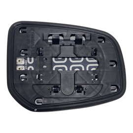 Spieg Driver Side Mirror Glass Replacement for Mitsubishi Lancer 2015-2017 Heated Backing Plate | Left Side View Mirror Compatible with OE 7632B327