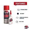 Super Glue Kraken Bond WOW Super Fast Adhesive CA Glue