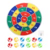 Sticky Ball Board Foldable Dart Board with LED 8 Mode