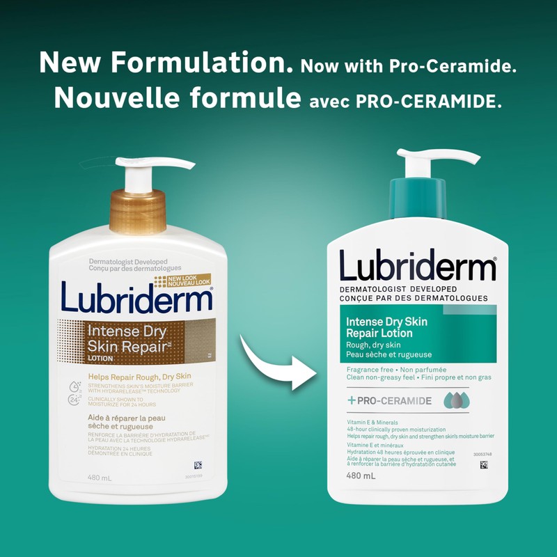 Lubriderm Lubriderm Intense Skin Repair Calming Relief Body Lotion, 480ml