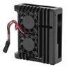 Aluminium Alloy Armor Case Kit with Dual Cooling Fan Heatsink
