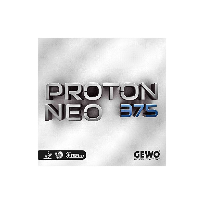 GEWO Proton Neo 375 Covering 2.0 mm Red