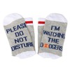 TSOTMO 2 Pairs Baseball Socks Please Do Not Disturb I’m