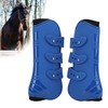 2pcs Horse Front Leg Boots PU Shell Horse Tendon Boots