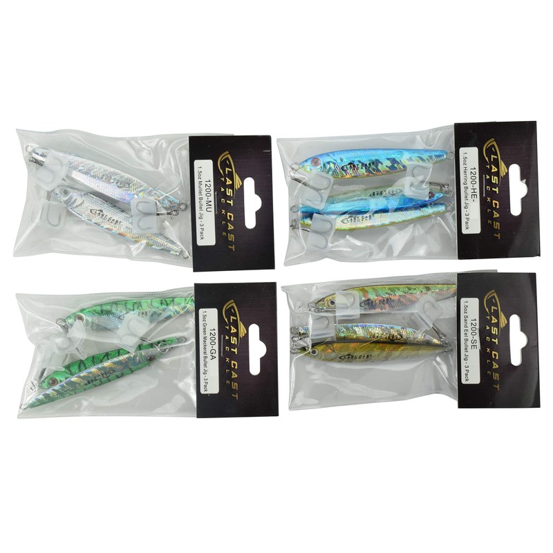 Last Cast Tackle - Plantilla de bala de 4 colores