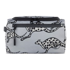 Chiemsee Jump N Fly Toiletry Bag Holiday Toiletry Bag Made from Recycled PET, gray
