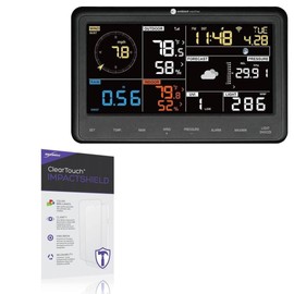 BoxWave Screen Protector Compatible with Ambient Weather Smart Weather Station (WS-2902C) - ClearTouch ImpactShield (2-Pack), Impenetrable Screen Protector Flexible Film