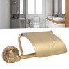 Paper Towel Holder Antique Wall Mounted Copper Stainless Steel Tissue