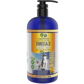 El Aceite De Pescado Pure & Natural Líquido Omega 3 Para Per