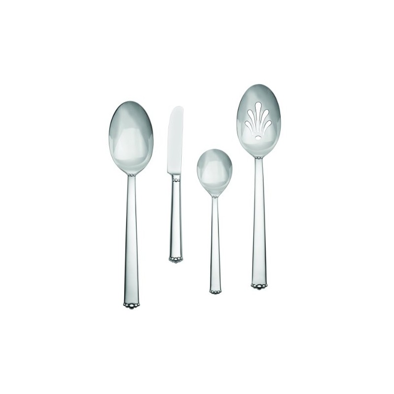 Waterford Lismore Bead 18/10 Stainless Steel 4-Piece Hostess Set