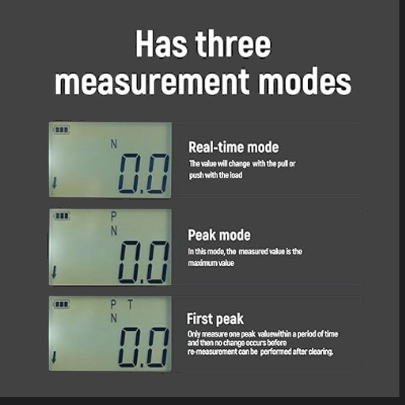 Digital Force Gauge 100N Mini Push Pull Tester Meter Multi