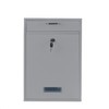 Wall Mounted Locking Vertical Dropbox Mailbox - Safe and Secure