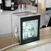 Kuabiz Lighted Up Tip Jar for Money with Lock and