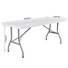 FORLIFE Spandex Table Covers 8ft，Fitted Tablecloth for 8ft Rectangular Tables,