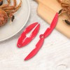 Nutcracker, Walnut Cracker Opener Stainless Steel Nut Opener Tool Red