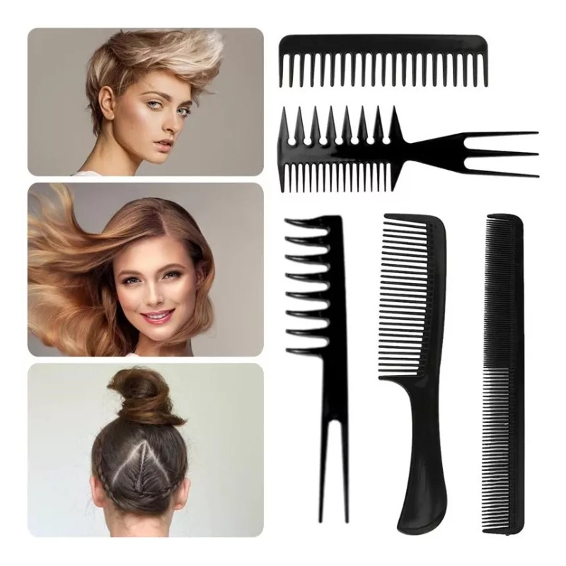 Universo en Linea 20 Kit Peluquería Peine Conjunto Profesional Y