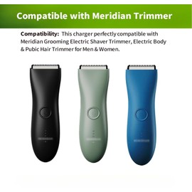 Replacement Charging Cable Compatible with Meridian Grooming Electric Shaver Trimmer,Charging Cable for Meridian Power Cord Adapter